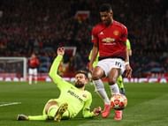 He failed to exploit the spaces behind the two centre-backs 
